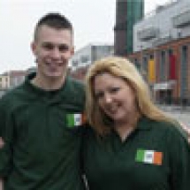 WCOPA-Shoot-Team-Ireland-2009-APRIL--FEATURING--KERRY--REPRESENTATIVE-Darragh-Kelliher-with-the-WCOPA-Team-Ireland-National-Director-Maureen-V-Ward-sml